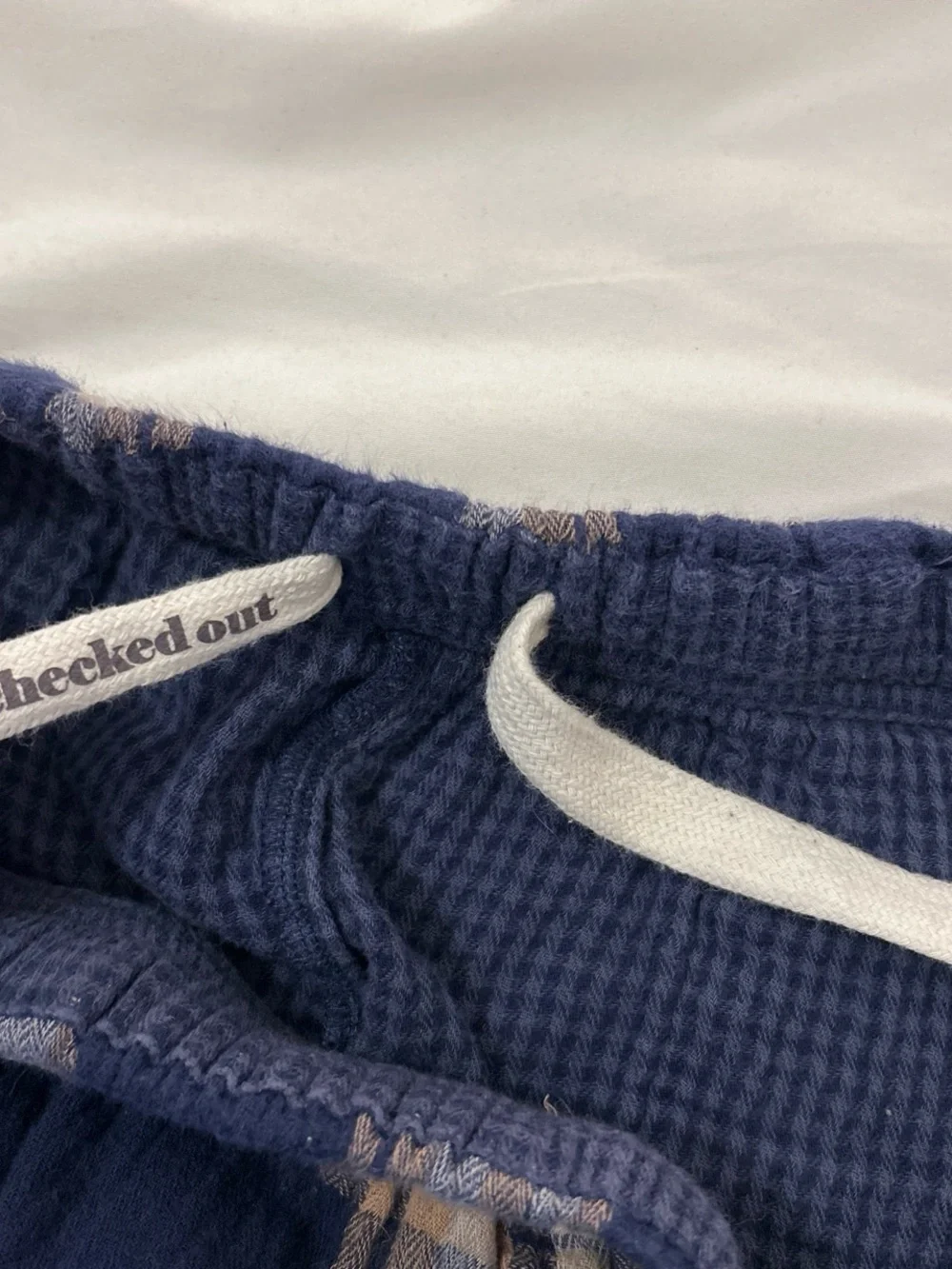 Aerie Soft Gauze Plaid Pajama Joggers